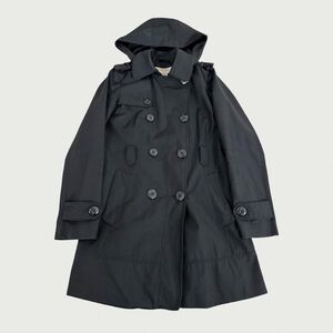 Double Breasted Button Trench Coat